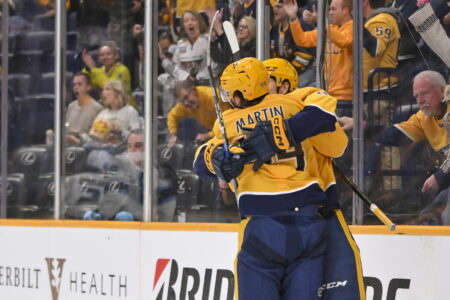 Forsberg, Martin And O’Reilly Showing Early Results On Nashville Predators’ First Line