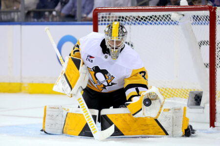 Arturs Silovs Makes Statement With Opening-Night Shutout