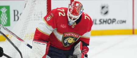 Panthers’ Superstar Goaltender Named Third Star Of The Week