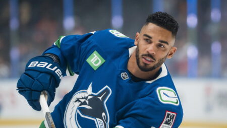 Canucks’ Evander Kane Gets To Rep Home Colors In 16th Season