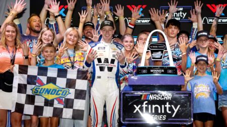 NASCAR Xfinity results at Charlotte Roval, Connor Zilisch is winner Saturday
