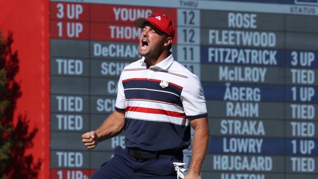 Ryder Cup TV ratings from Sunday at Bethpage Black.
