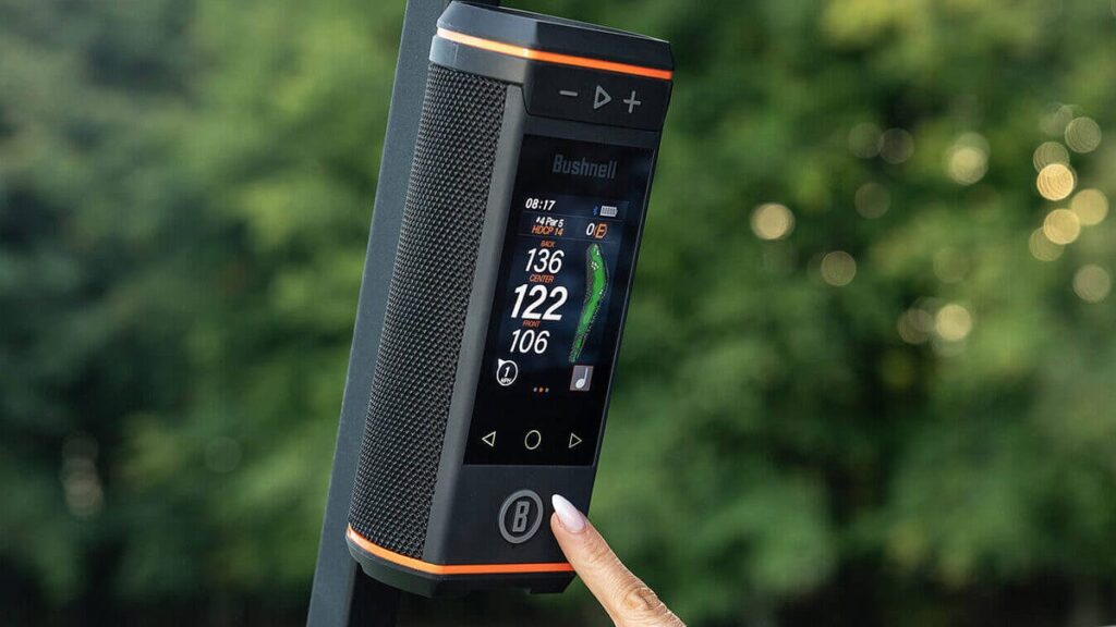 GPS speaker for modern golfers