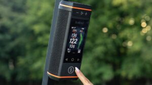 GPS speaker for modern golfers