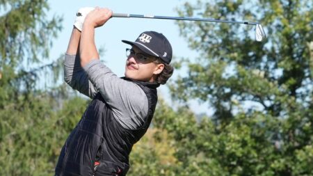 Opening day of play in state boys golf tournaments