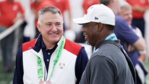 Video of Don Rea rapping Eminem after Ryder Cup fan controversy