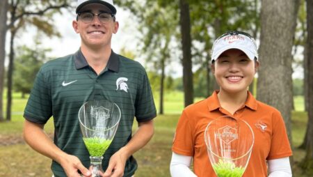 Michigan State’s Menser, Texas’ Heo win Put Me In Coach Invitational