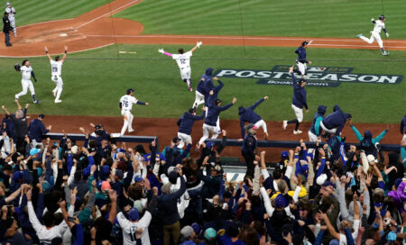 MLB playoffs 2025: Toronto Blue Jays watched from home, bed and even a bar as Mariners won epic, marathon Game 5