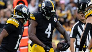 Steelers’ DK Metcalf Says It Was ‘Fun Kicking the Browns’ Ass’ in NFL Week 6
