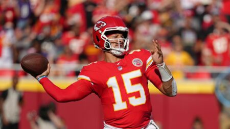 Patrick Mahomes Says Chiefs Will Be ‘Blaring’ Taylor Swift’s New Album in Facility