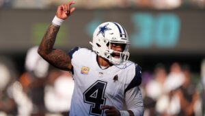 Schottenheimer Says Cowboys Are ‘Spoiled’ to Have Dak Prescott QB After Win vs. Jets