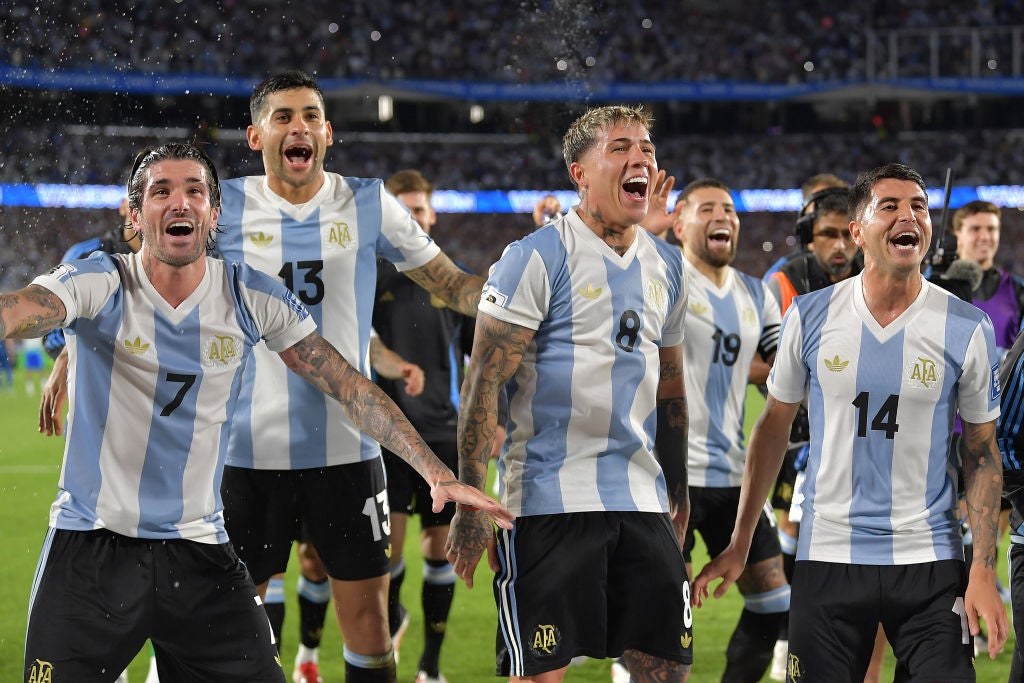 Argentina were the first side to qualify from South America