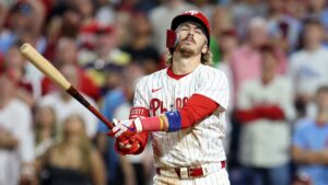 Phillies lose Game 1 of NLDS, need redemption to even series – NBC Sports Philadelphia
