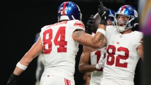 Jaxson Dart, Theo Johnson’s Fantasy Advice After Multiple TDs for Giants vs. Saints