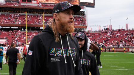 49ers’ George Kittle Expected to Return from Hamstring Injury for Falcons Game