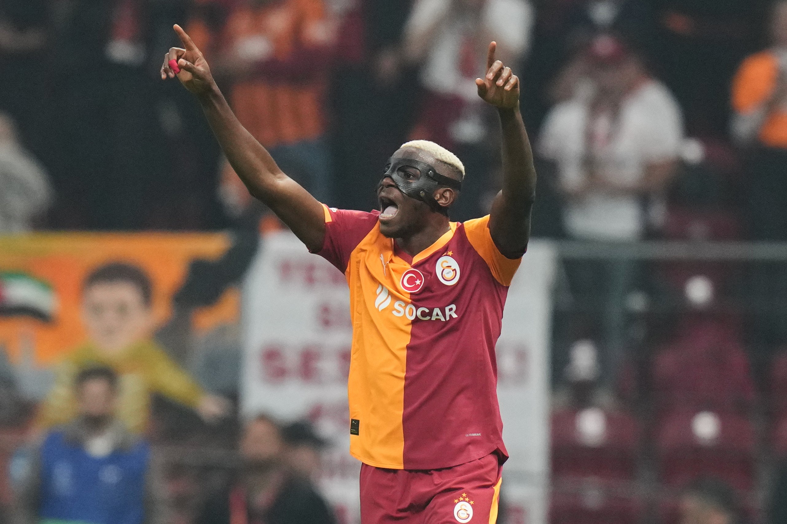 Victor Osimhen scored the winner from the penalty spot as Slot questioned the decision