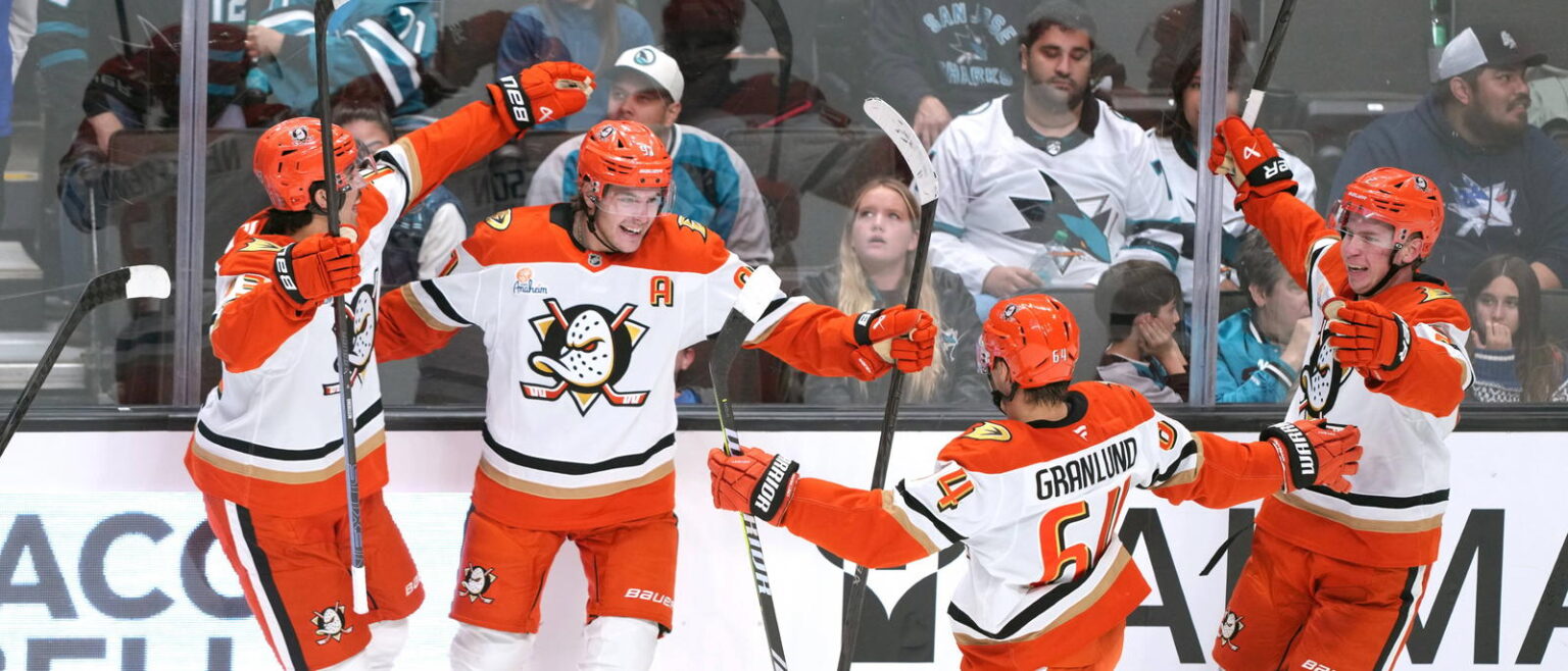 Takeaways from the Ducks 7-6 OT Win over the Sharks
