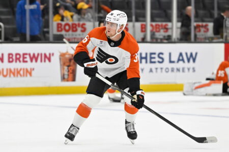 Emil Andrae Emerges As Real Solution to Flyers’ Defensive Carousel