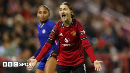 Women’s Super League: Manchester United left wanting more despite ‘statement’ draw against Chelsea