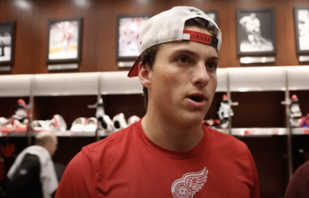 Emmitt Finnie Grateful For Opportunity With Red Wings