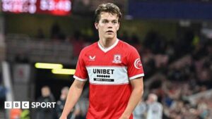 Sverre Nypan: Middlesbrough midfielder makes Norway debut