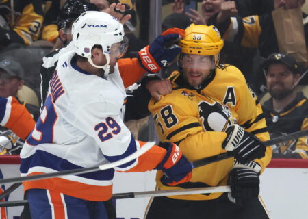 Islanders’ Forward Suspended After Cross-Check On Penguins’ Connor Dewar
