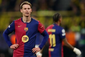 Frenkie de Jong not a fan of Barcelona’s game in Miami