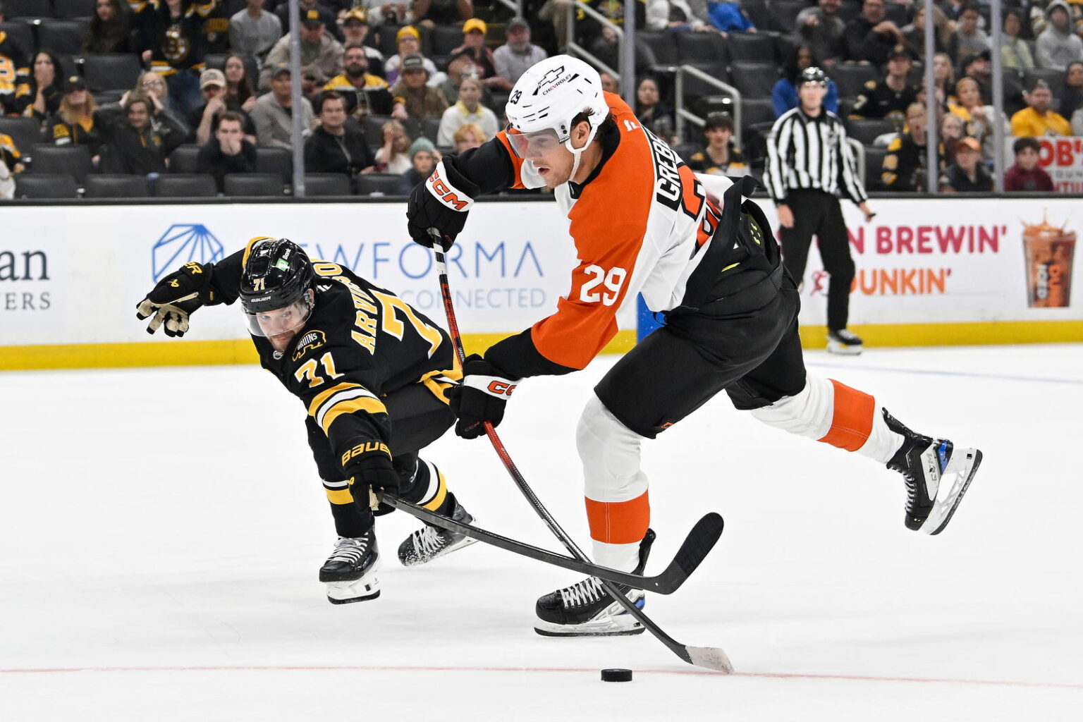Flyers Working to Turn Nikita Grebenkin Into ‘A Force’