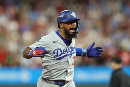 MLB playoffs 2025: Dodgers stun Phillies behind Teoscar Hernández 3-run homer
