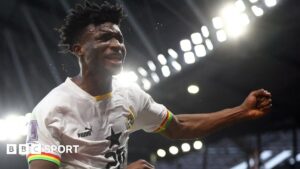 Ghana 1-0 Comoros: Mohammed Kudus first Black Stars to World Cup 2026