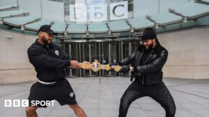 Boxing: Frazer Clarke and Jeamie TKV promise dedication instead of ‘thrown tables’ for heavyweight fight