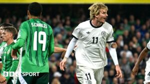 Northern Ireland 0-1 Germany: Nick Woltemade scores first international goal in World Cup qualifier