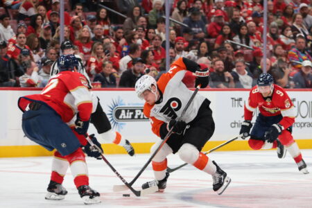Blueline steps up after injury, Panthers win another tight game