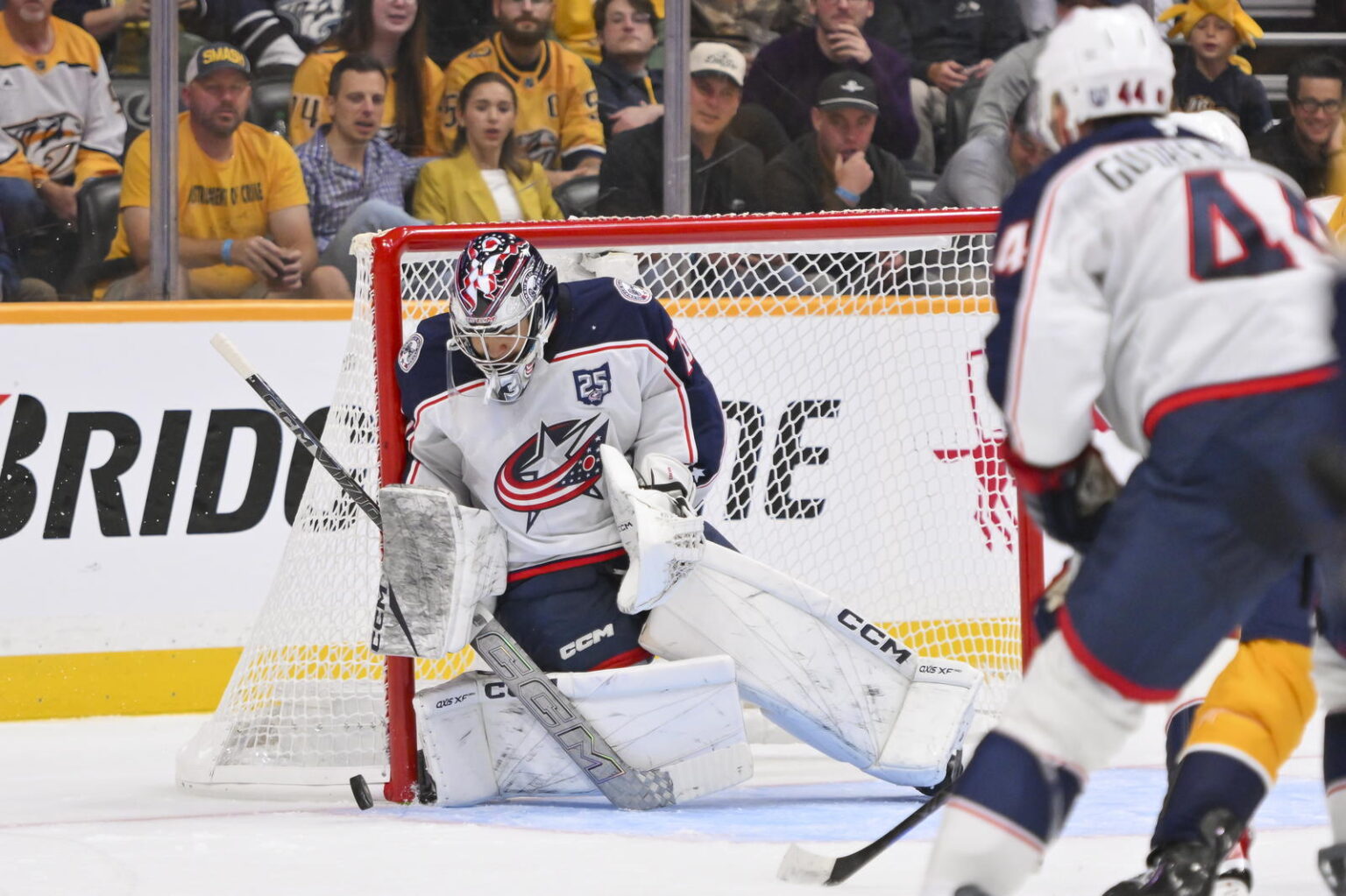 Blue Jackets Play Well, But Can’t Overcome The Demons Of Playing In Nashville