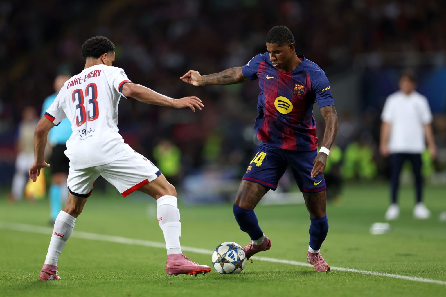 Barcelona-PSG player ratings: Marcus Rashford impresses again