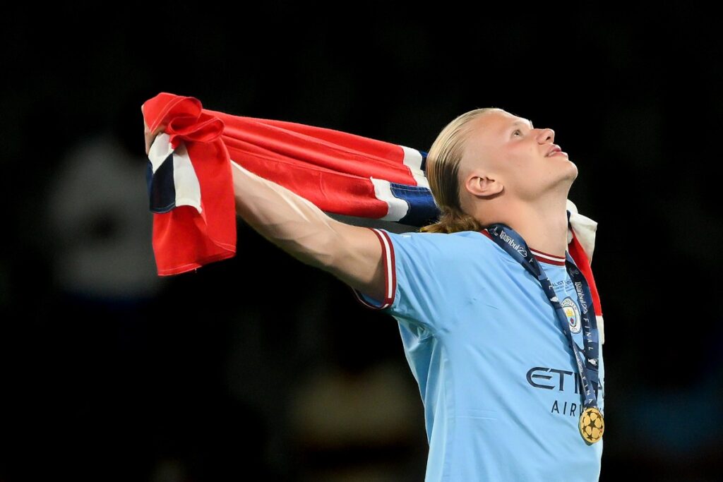 A piece of advice from Thierry Henry is helping Erling Haaland.