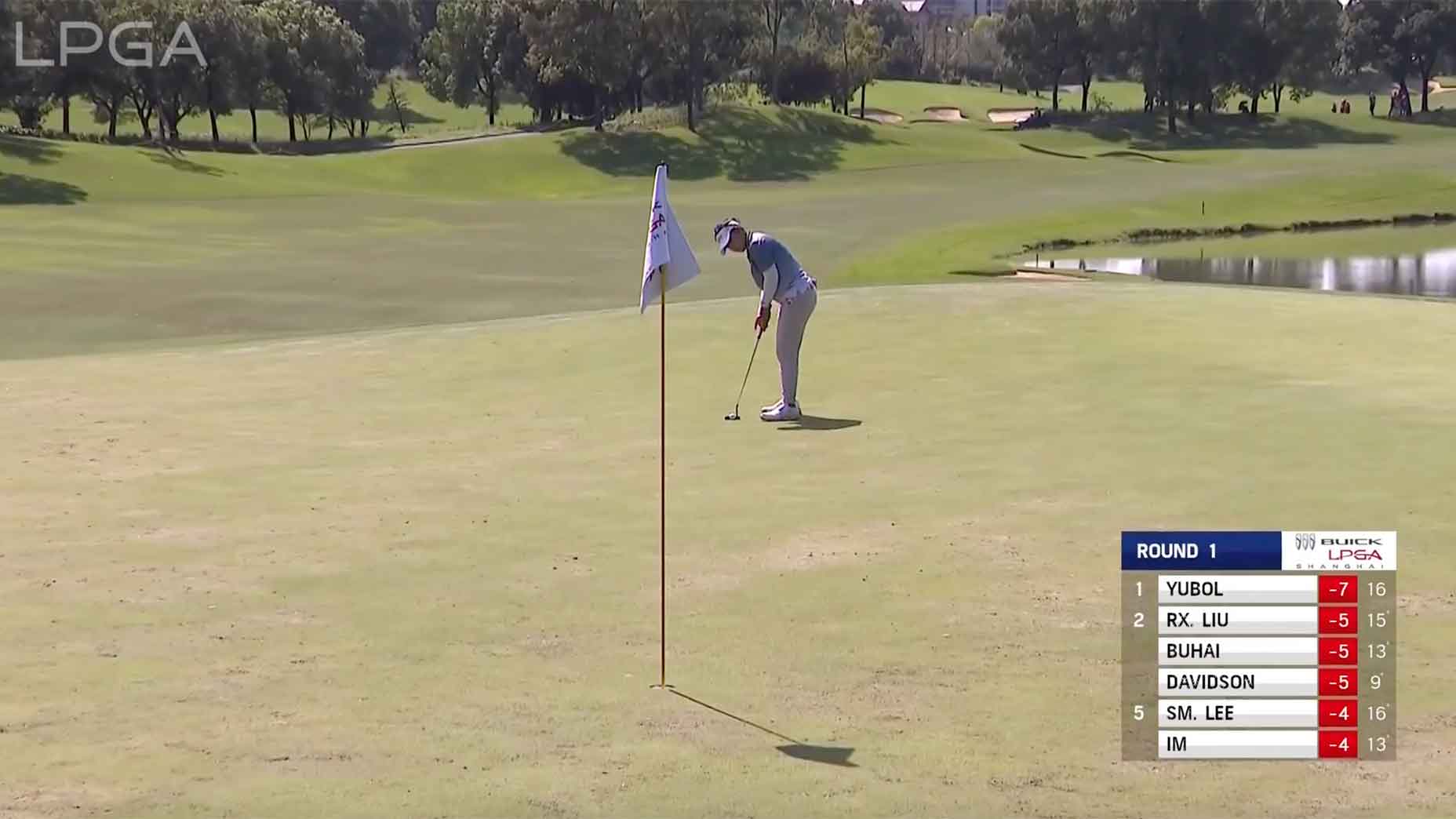 LPGA China greens