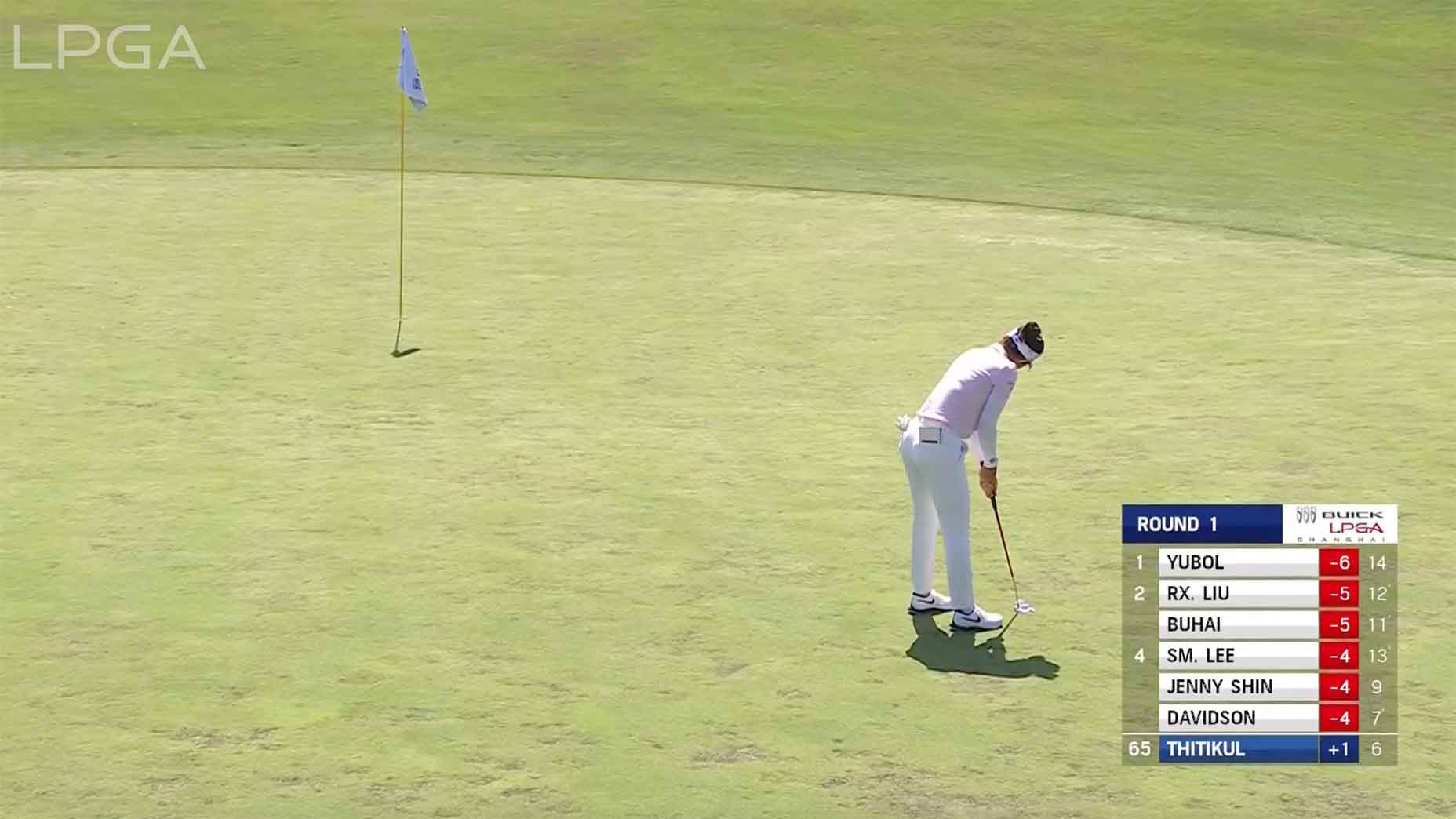 LPGA China greens