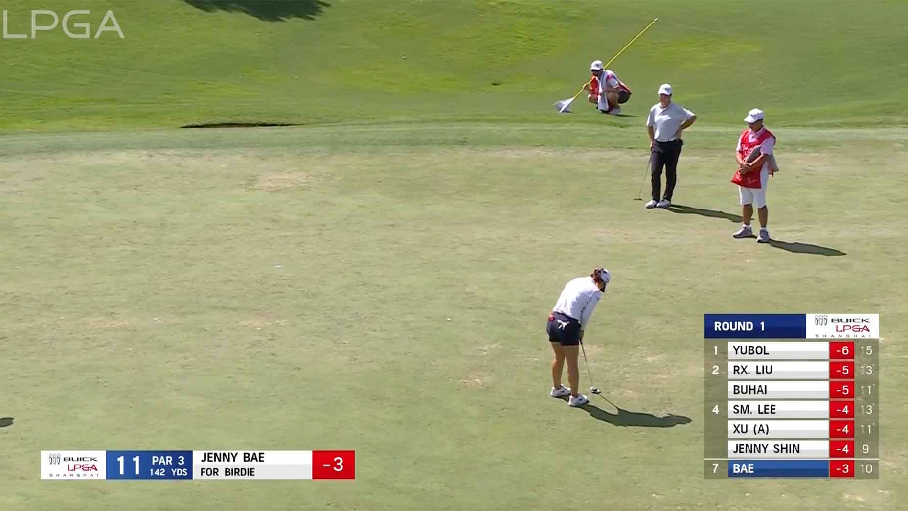 LPGA China greens