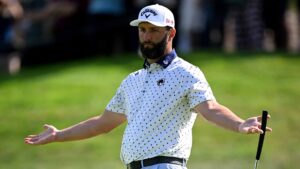 Jon Rahm gets testy with marshal over bad lie: ‘It’s not OK’