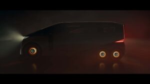 Lexus Teases an LS Minivan With Six Wheels. Yes, Really