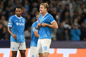 Napoli delighted with Hojlund after instant impact