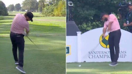 Tour winner hits ‘shocking’ drive that fails to pass member tees