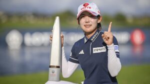 Sponsor’s invite Youmin Hwang continues LPGA trend with win at Lotte Championship