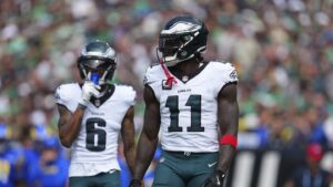 DeVonta Smith: A.J. Brown wants what’s best for team, offense needs to be better