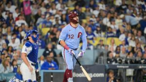 Phillies’ big three come alive to stave off elimination against Dodgers