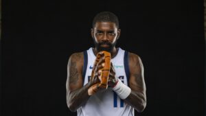 Kyrie Irving: ‘There’s no timetable for when I’m coming back’