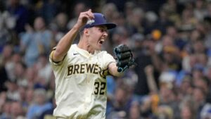 Midseason additions of Misiorowski, Vaughn have played big role in getting Brewers to NLCS