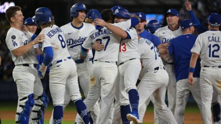 Dodgers rolling in defense of World Series title after closing out Phillies to reach NLCS