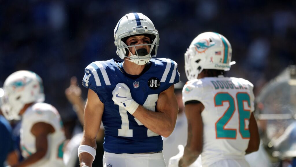 Alec Pierce remains in concussion protocol, won’t play Sunday